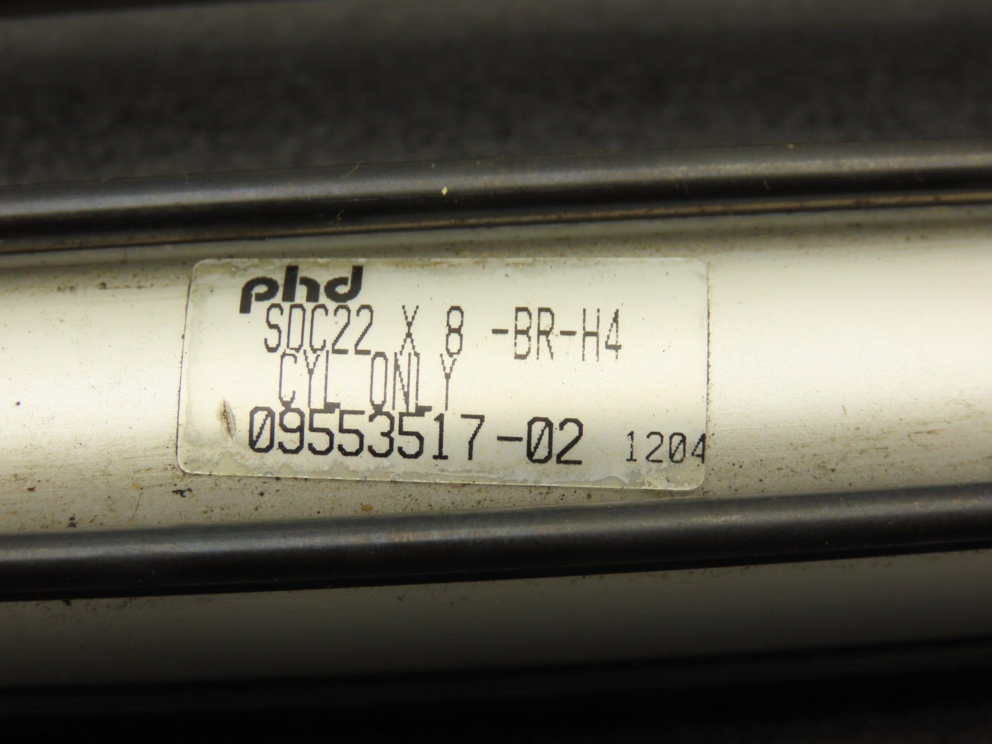 PHD SDC22X8-BR-H4 Pneumatic Air Slide Cylinder 1/4" Rod 10.25" Stroke 3/8" Shaft