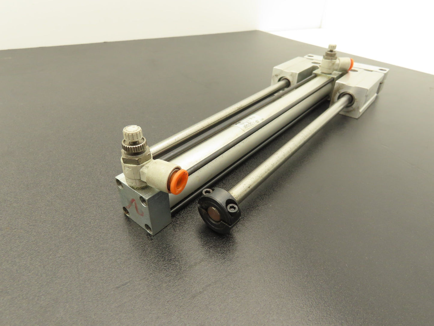 PHD SDC22X8-BR-H4 Pneumatic Air Slide Cylinder 1/4" Rod 10.25" Stroke 3/8" Shaft
