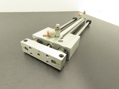 PHD SDC22X8-BR-H4 Pneumatic Air Slide Cylinder 1/4" Rod 10.25" Stroke 3/8" Shaft