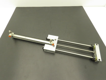 PHD SDC22X8-BR-H4 Pneumatic Air Slide Cylinder 1/4" Rod 10.25" Stroke 3/8" Shaft