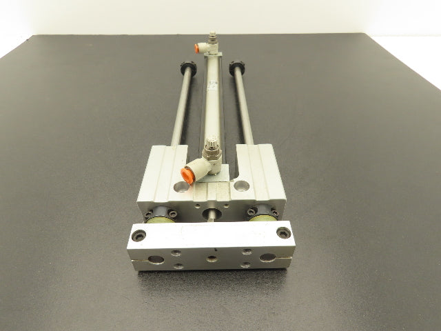 PHD SDC22X8-BR-H4 Pneumatic Air Slide Cylinder 1/4" Rod 10.25" Stroke 3/8" Shaft