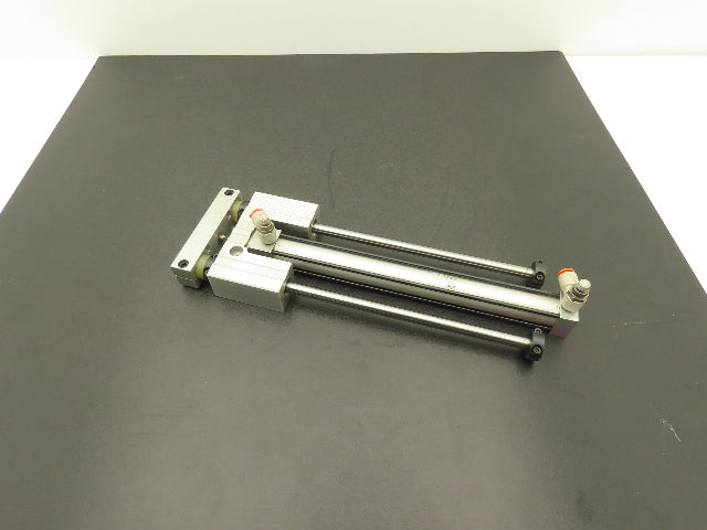 PHD SDC22X8-BR-H4 Pneumatic Air Slide Cylinder 1/4" Rod 10.25" Stroke 3/8" Shaft