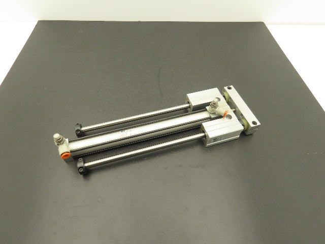 PHD SDC22X8-BR-H4 Pneumatic Air Slide Cylinder 1/4" Rod 10.25" Stroke 3/8" Shaft