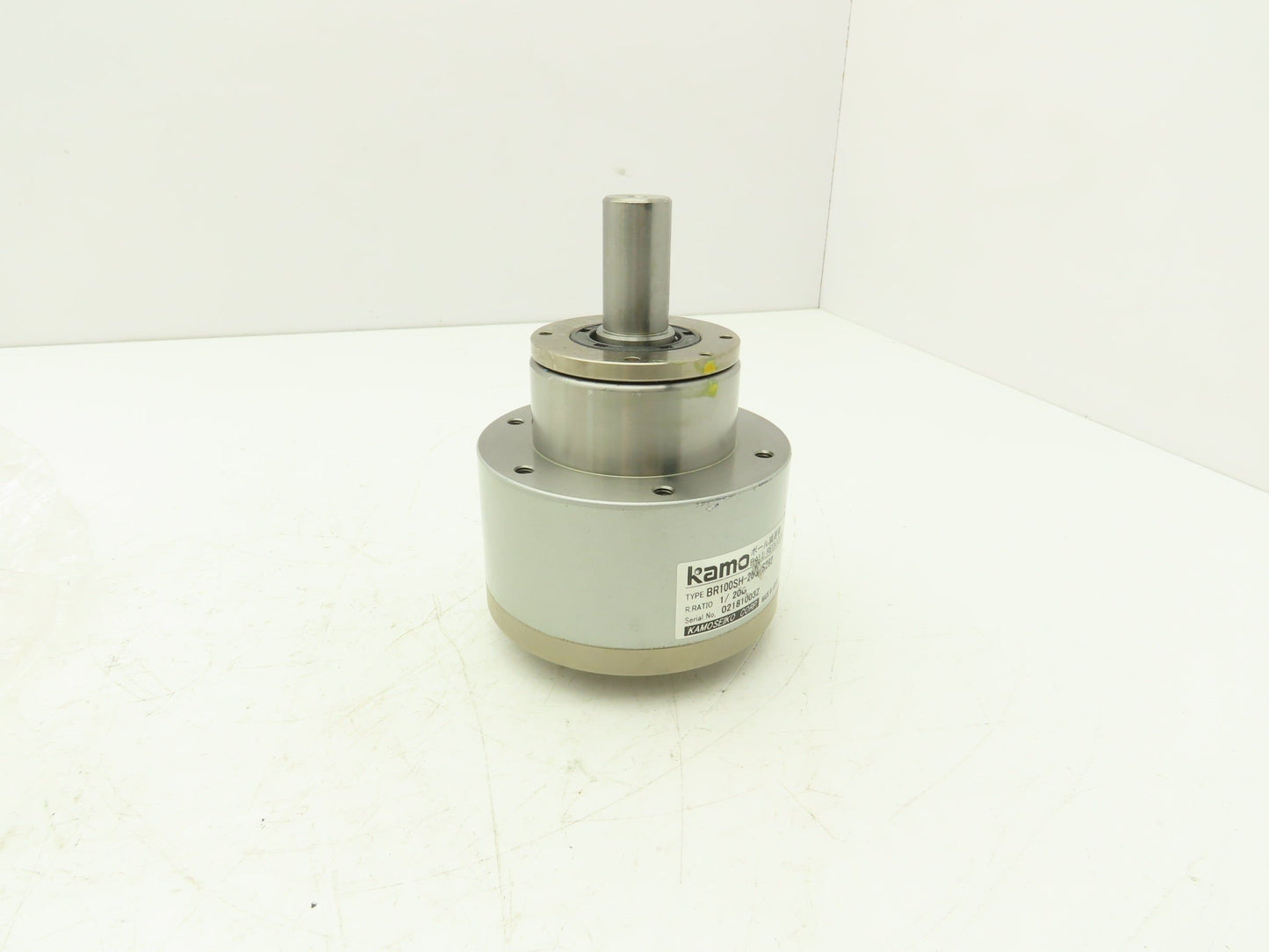 Kamo Seiko BR100SH-20G-S292 Inline Ball Reducer Gearhead 20:1 Ratio 14x20mm