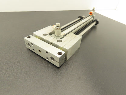PHD SDC22X8-BR-H4 Pneumatic Air Slide Cylinder 1/4" Rod 10.25" Stroke 3/8" Shaft