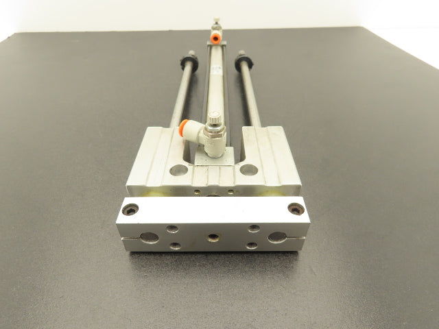 PHD SDC22X8-BR-H4 Pneumatic Air Slide Cylinder 1/4" Rod 10.25" Stroke 3/8" Shaft