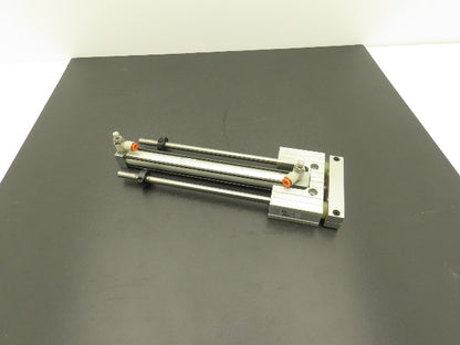 PHD SDC22X8-BR-H4 Pneumatic Air Slide Cylinder 1/4" Rod 10.25" Stroke 3/8" Shaft