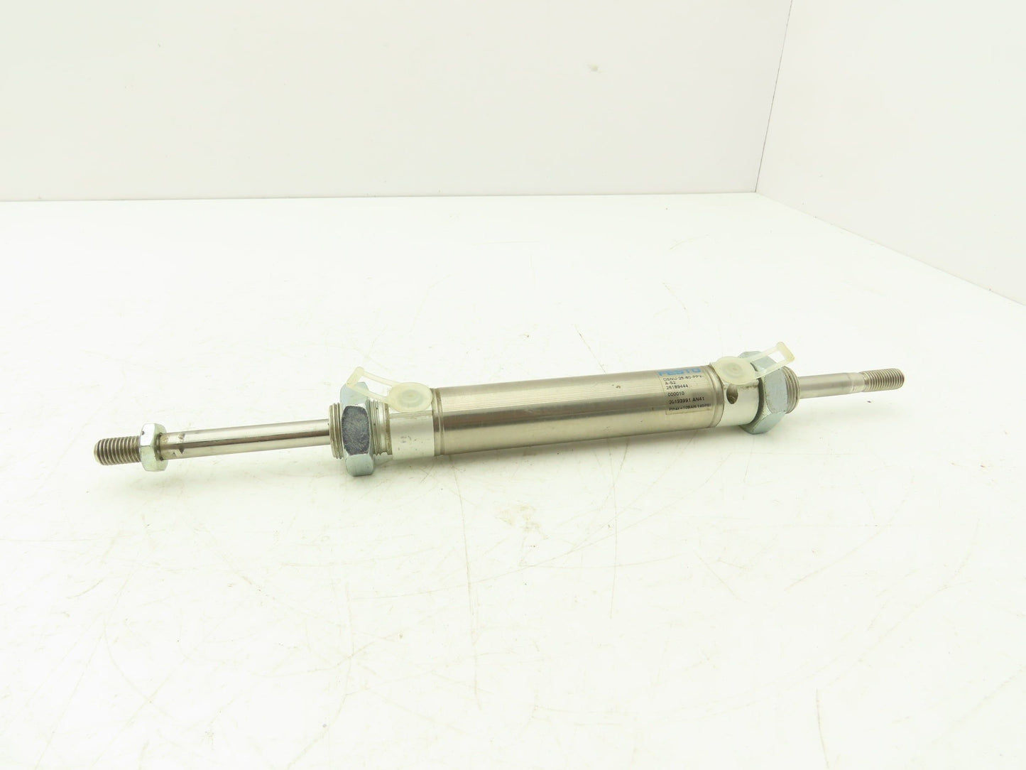Desto DSNU-25-80-PPV-A-S2 Double Rod Pneumatic Air Cylinder 80mm Stroke 145psi