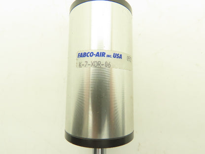 Fabco-Air K-7-XDR-06 Double Rod Pneumatic Pancake Cylinder 3/4" Bore 2" Stroke