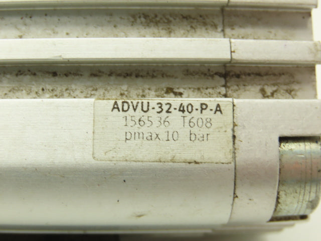 Festo ADVU-32-40-P-A Pneumatic Air Cylinder 32mm Bore 40mm Stroke  Lot of 2