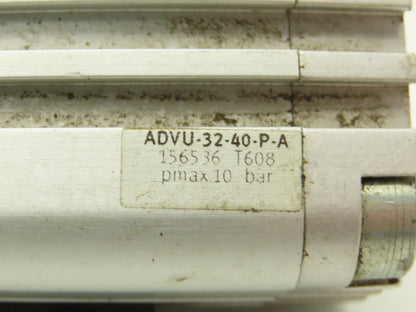 Festo ADVU-32-40-P-A Pneumatic Air Cylinder 32mm Bore 40mm Stroke  Lot of 2