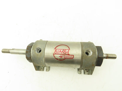 Bimba 702-DXDE Pneumatic Air Double Ended Cylinder 3" Bore 2" Stroke 250psi
