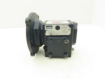 Ohio Gear BMQ813-15-L-56 Gearbox 15:1 Reducer 1/2Hp 116rpm 56C LH Output
