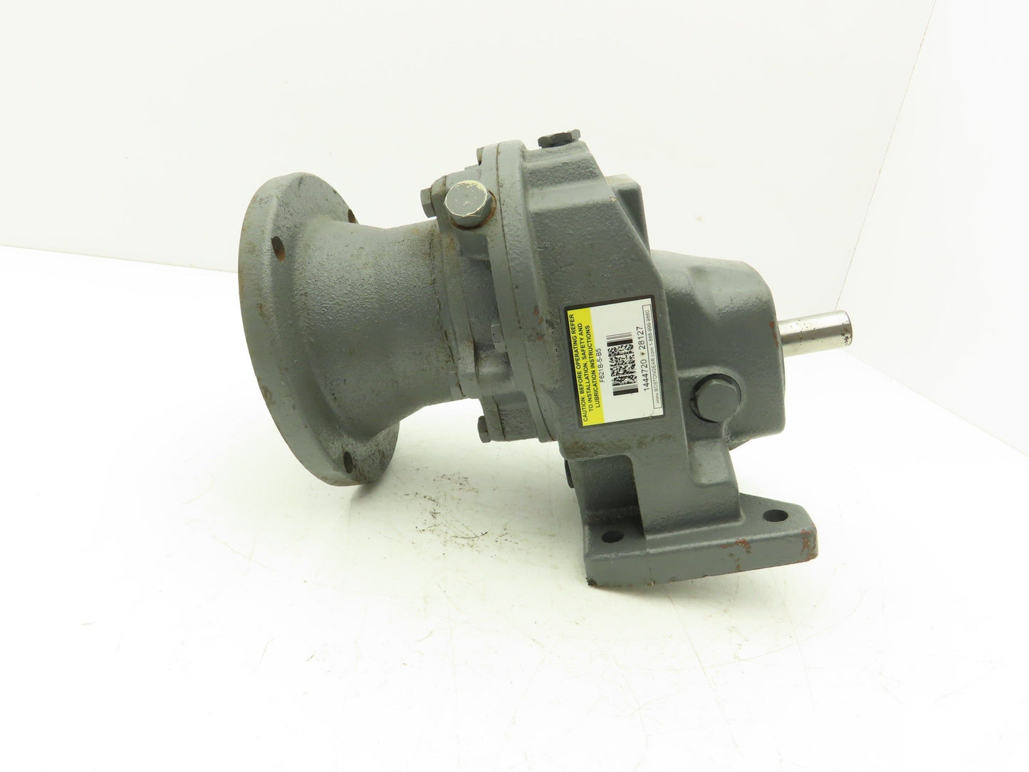 Boston Gear F621B-5-B5 Inline Helical Gearbox 5:1 Reducer 2.5Hp 350rpm 56C