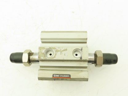 SMC Double End Pneumatic Air Cylinder 63mm Bore 30mm Stroke 145psi