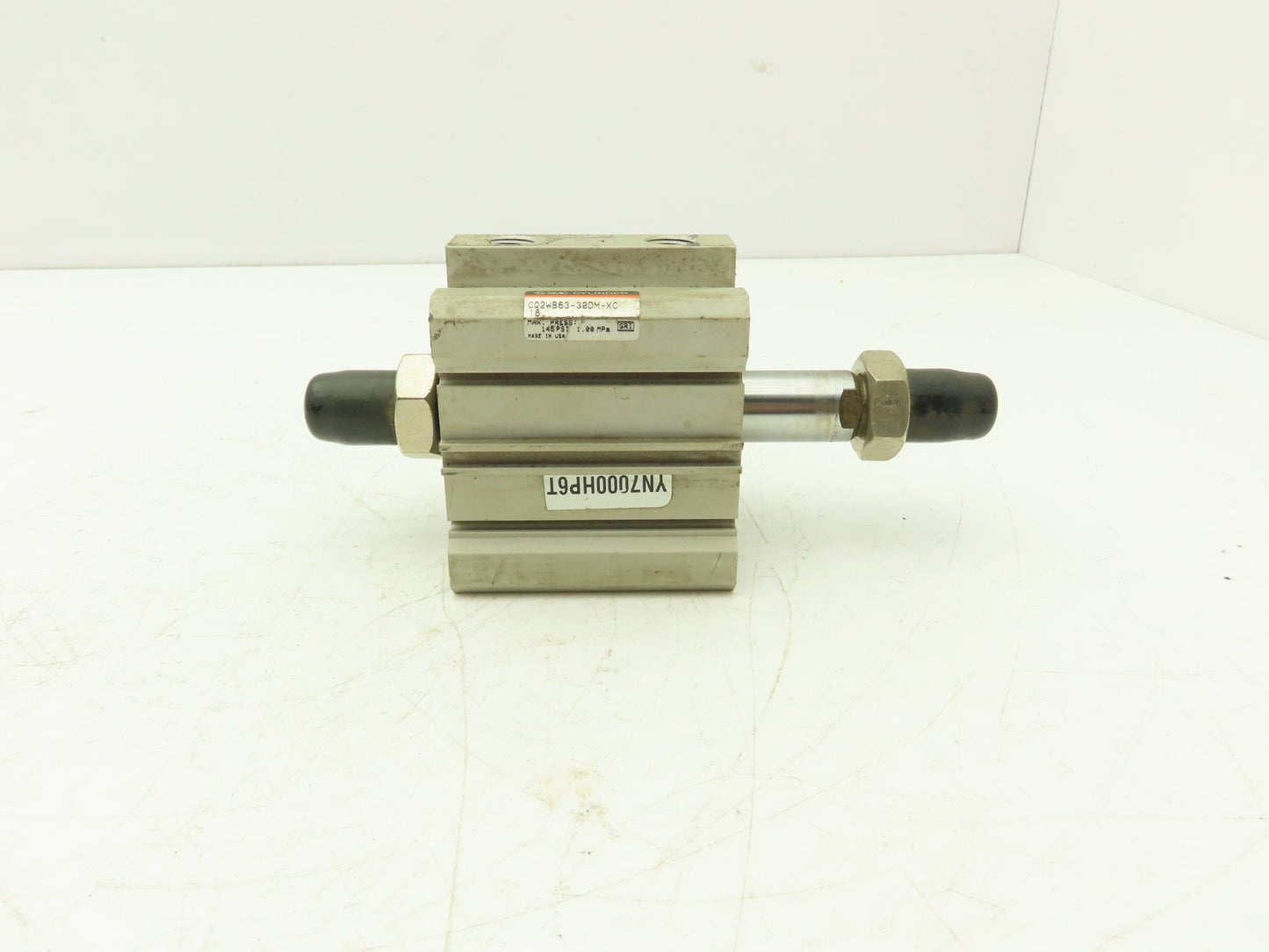 SMC Double End Pneumatic Air Cylinder 63mm Bore 30mm Stroke 145psi
