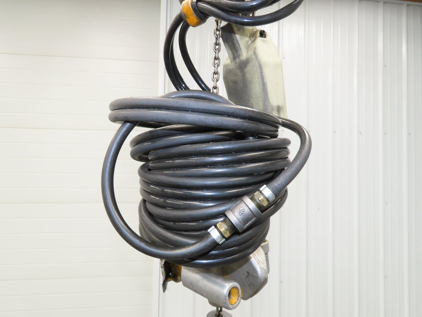 Harrington AH500M 1/4 Ton 500 Lb Pneumatic Air Chain Hoist 10' Lift 90psi