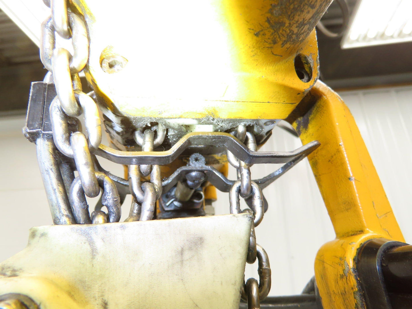 Harrington AH500M 1/4 Ton 500 Lb Pneumatic Air Chain Hoist 10' Lift 90psi