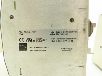 Various Mfr Power Supply 24VDC 10A Out 120/240VAC 1Ph In 240W Lot of 5