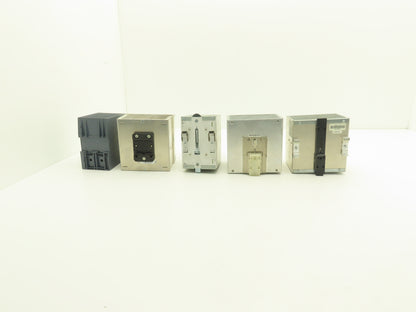 Various Mfr Power Supply 24VDC 10A Out 120/240VAC 1Ph In 240W Lot of 5