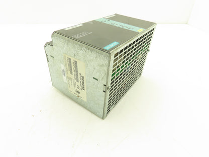 Siemens 6EP1436-3BA00 Sitop DC Power Supply 24VDC 20A Out 480VAC 3Ph 1.3A In