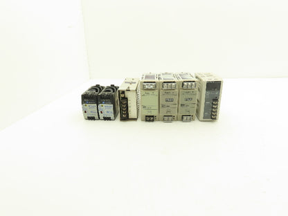 Various Mfr Power Supply 24VDC 3/3.75/4.5A Out 120/240VAC 1Ph In Lot of 7