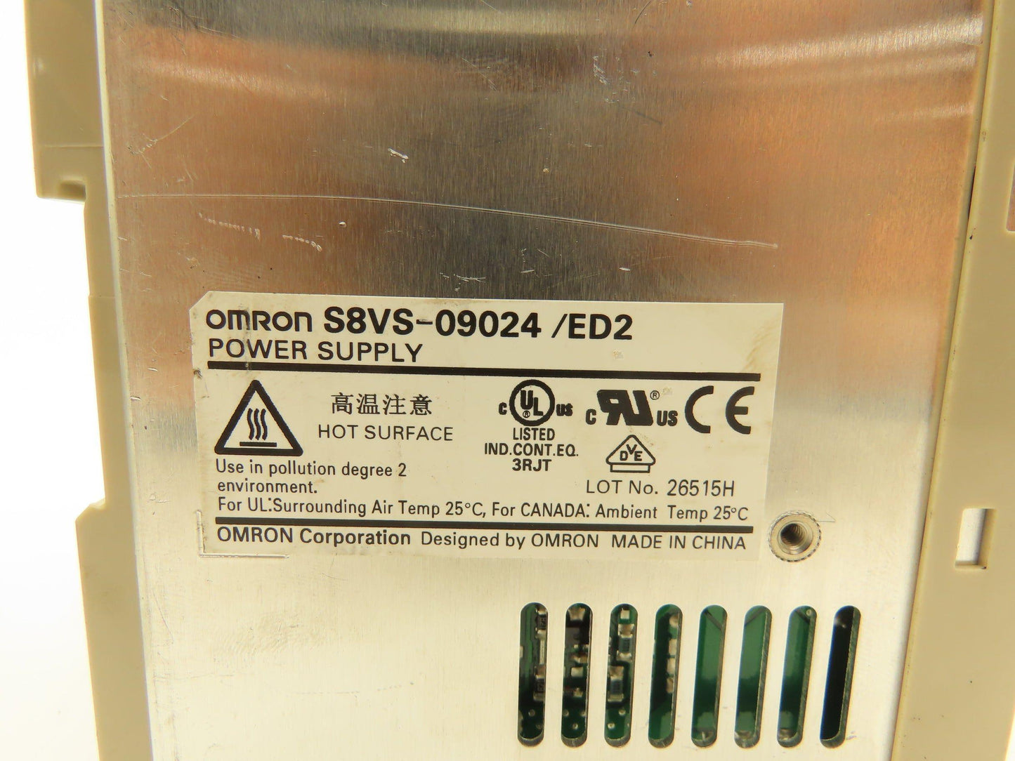 Various Mfr Power Supply 24VDC 3/3.75/4.5A Out 120/240VAC 1Ph In Lot of 7