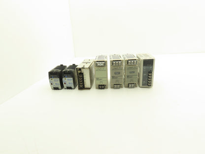 Various Mfr Power Supply 24VDC 3/3.75/4.5A Out 120/240VAC 1Ph In Lot of 7