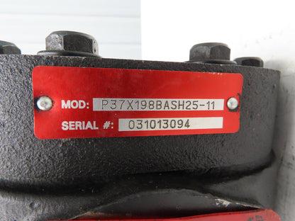 P37X198BASH25-11 Hydraulic Gear Pump Flange Mount 2" Intake & Output