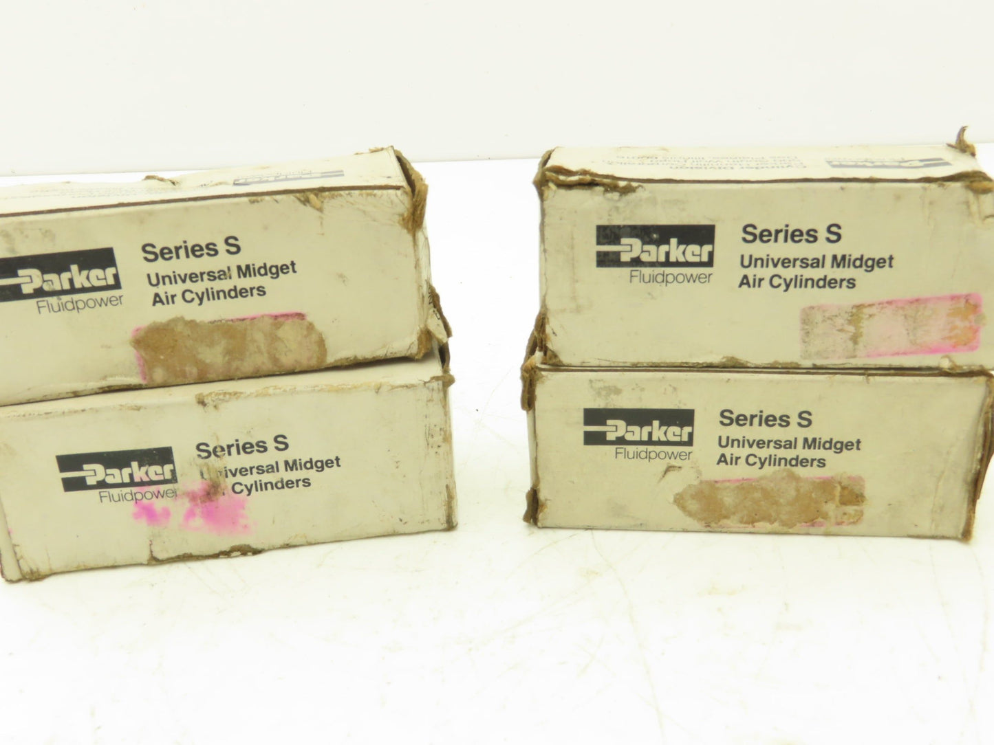 Parker 1.25X1.00 Midget Pneumatic Air Cylinder 1.25" Bore 1" Stroke 200psi