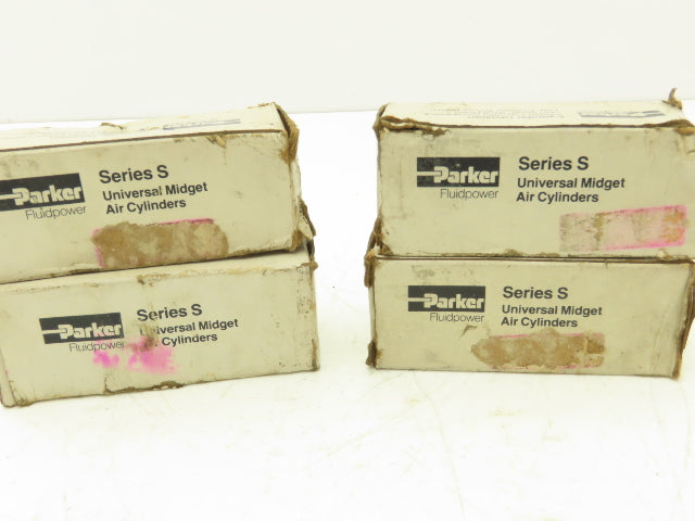 Parker 1.25X1.00 Midget Pneumatic Air Cylinder 1.25" Bore 1" Stroke 200psi