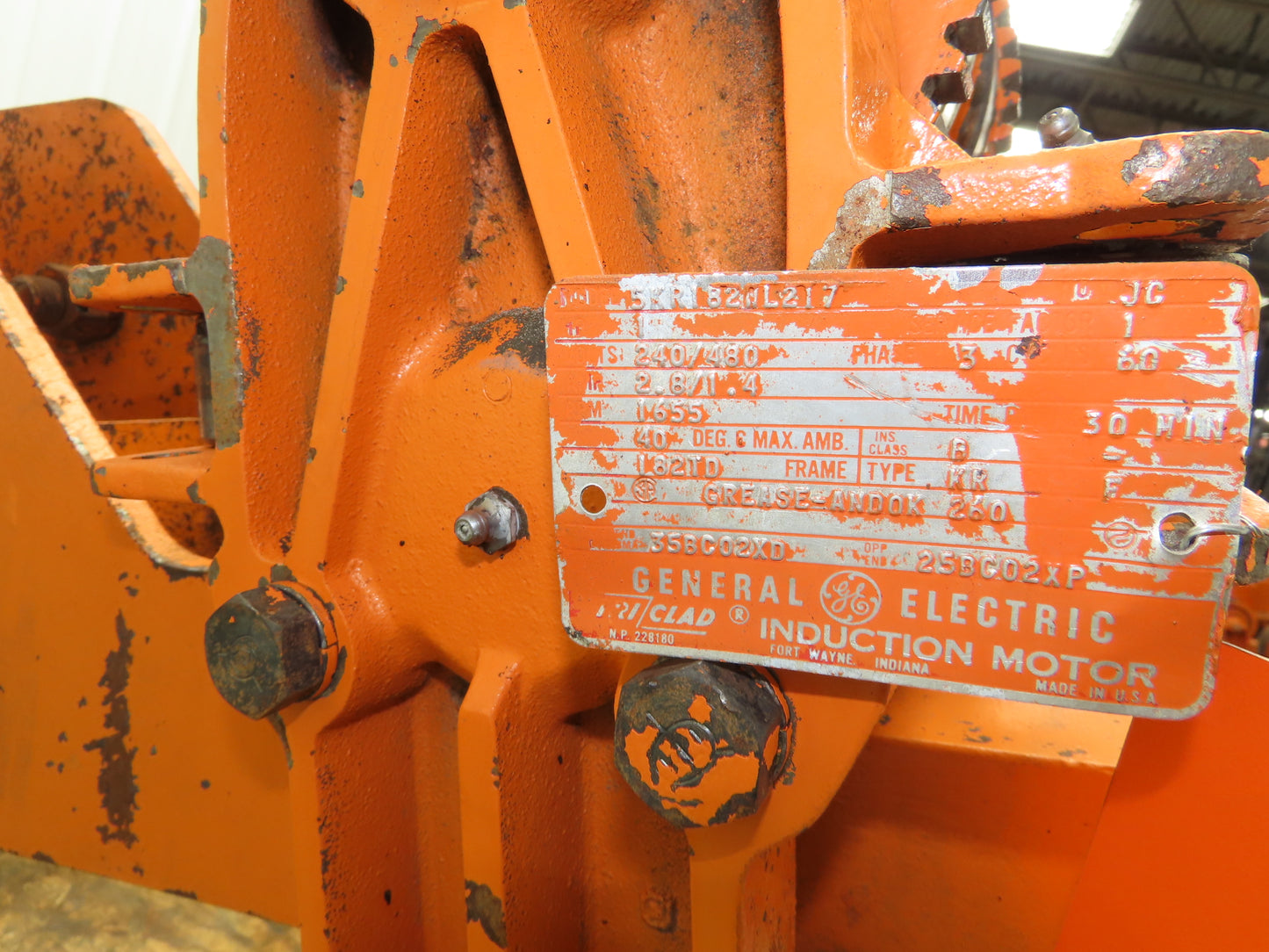 Cleveland Tramrail Bridge Crane Motorized End Truck Drive WB 6.5" Wheel Set of 4