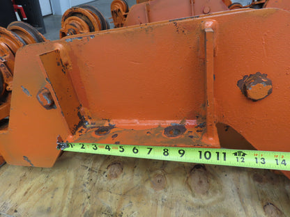 Cleveland Tramrail Bridge Crane Motorized End Truck Drive WB 6.5" Wheel Set of 4