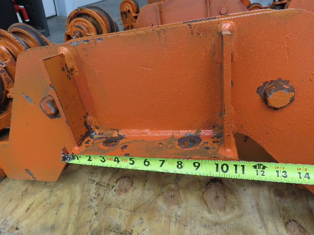 Cleveland Tramrail Bridge Crane Motorized End Truck Drive WB 6.5" Wheel Set of 4