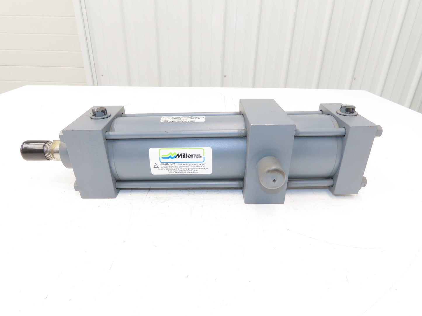 Miller Fluid Power AV-89B2B Pneumatic Air Cylinder 3.25" Bore 10" Stroke 250psi
