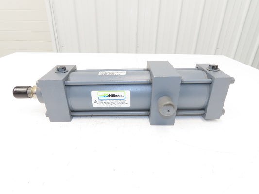 Miller Fluid Power AV-89B2B Pneumatic Air Cylinder 3.25" Bore 10" Stroke 250psi