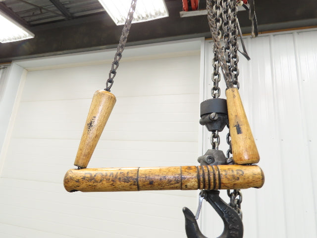 Aro 7740B 300 Lb Pneumatic Air Chain Hoist 4' Lift Pull Chain Pendant