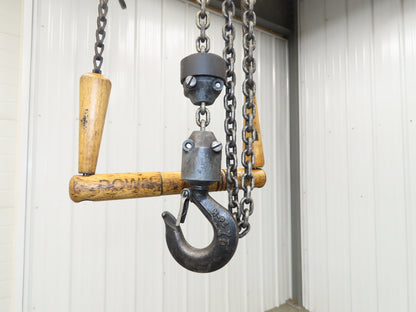 Aro 7740B 300 Lb Pneumatic Air Chain Hoist 4' Lift Pull Chain Pendant