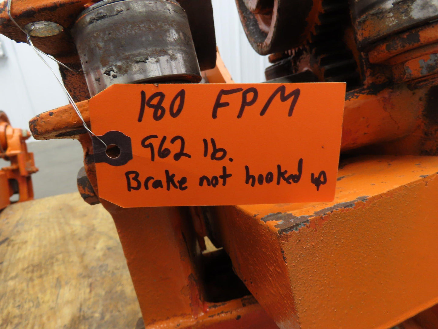 Cleveland Tramrail Bridge Crane Motorized End Truck Drive WB 6.5" Wheel Set of 2