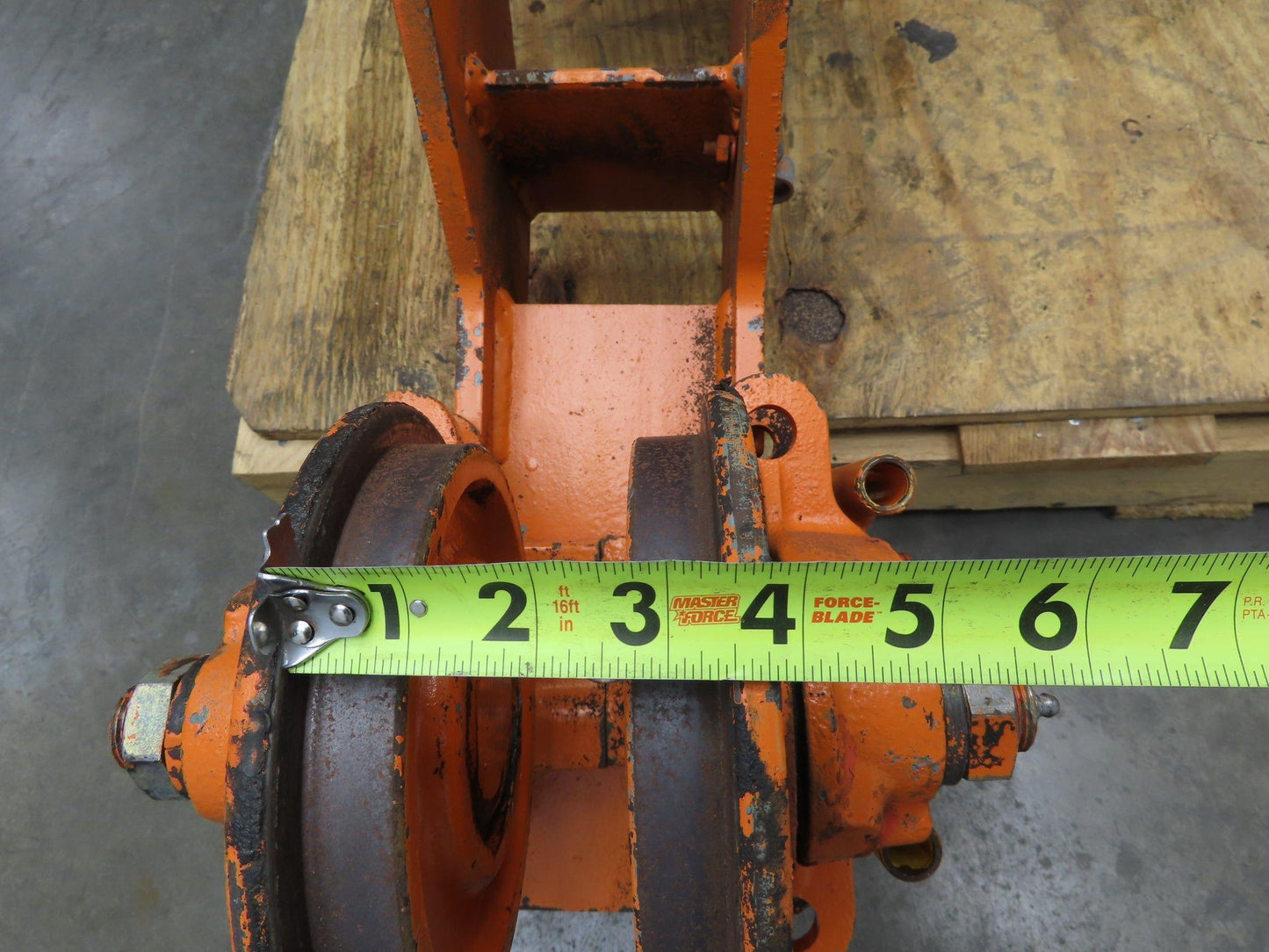 Cleveland Tramrail Bridge Crane Motorized End Truck Drive WB 6.5" Wheel Set of 2