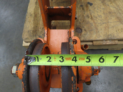 Cleveland Tramrail Bridge Crane Motorized End Truck Drive WB 6.5" Wheel Set of 2