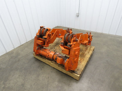 Cleveland Tramrail Bridge Crane Motorized End Truck Drive WB 6.5" Wheel Set of 2