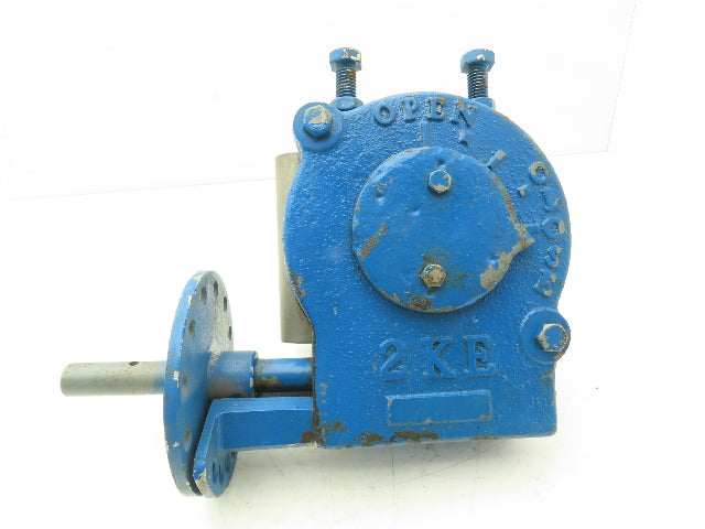 Rencor Controls Valve Actuator Manual Gear Operator 1-1/8" Keyed Bore