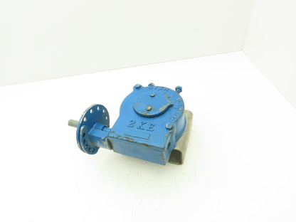 Rencor Controls Valve Actuator Manual Gear Operator 1-1/8" Keyed Bore