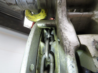 Yale LTP 3 Ton Manual Chain Fall Hoist Trolley 4-7" Beam 14' Lift Travel