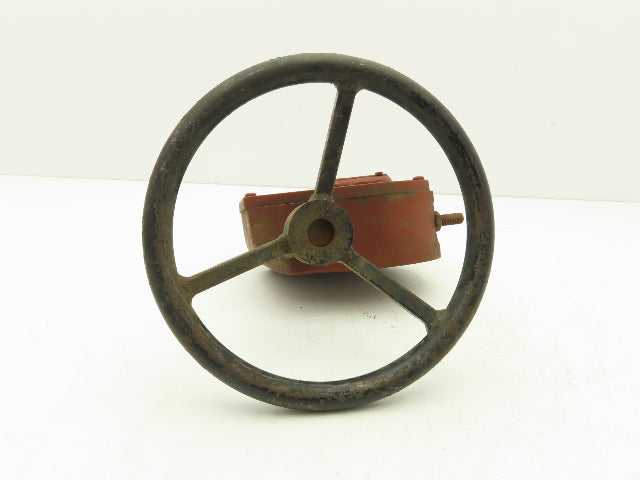 Durco MY40 Valve Actuator Manual Handwheel Gear Operator 22x27mm Bore