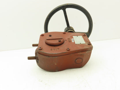 Durco MY40 Valve Actuator Manual Handwheel Gear Operator 22x27mm Bore