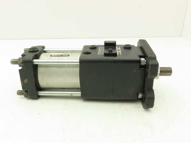 SMC CDLAFN63-40-D-J Pneumatic Air Cylinder 63mm Bore 40mm Stroke 145psi Locking