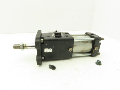 SMC CDLAFN63-40-D-J Pneumatic Air Cylinder 63mm Bore 40mm Stroke 145psi Locking