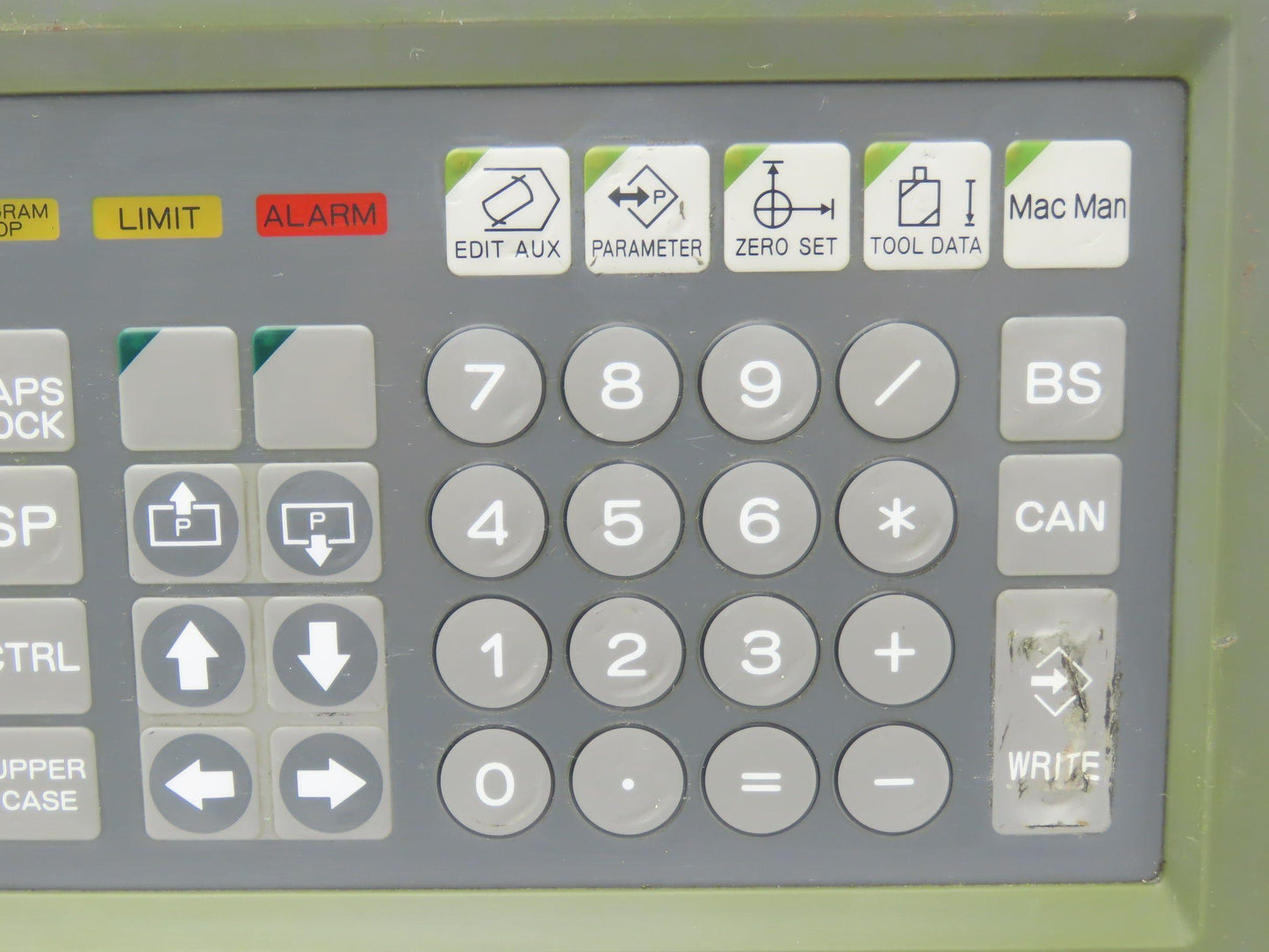 Okuma U2957-0911 XT-NP-1 HMI Keypad Operator Control Panel C-9402-4101-1
